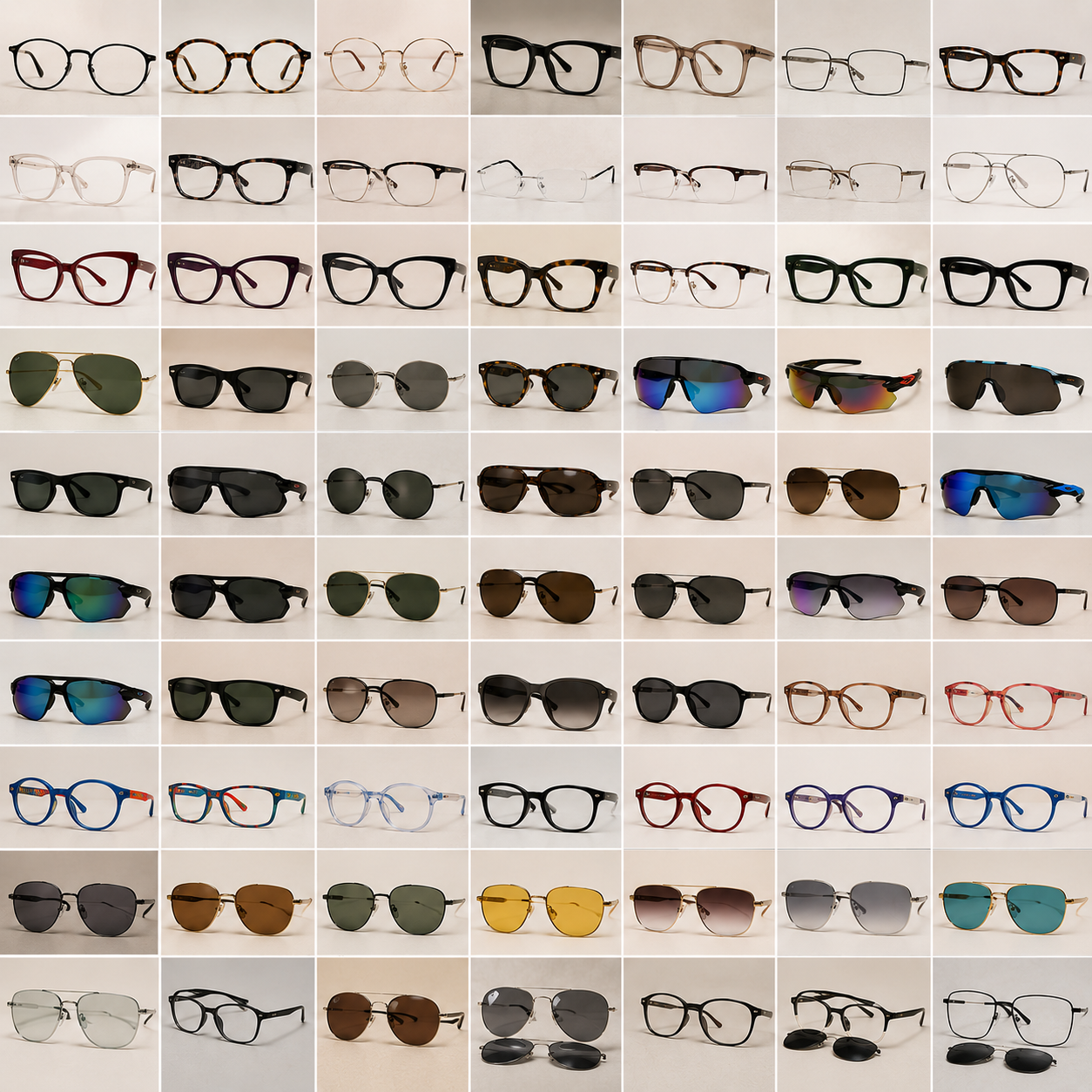 Eyewear — virtual try-on example